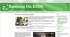 Desktop Screenshot of bankingonkids.org